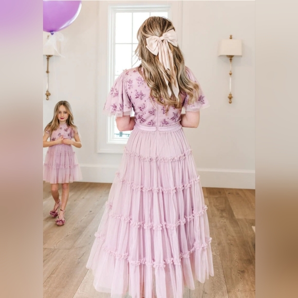 ivy city & Co pink lilac dress - Picture 14 of 16